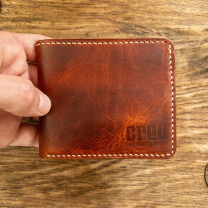 Classic Bifold Wallet - Waxy Brown