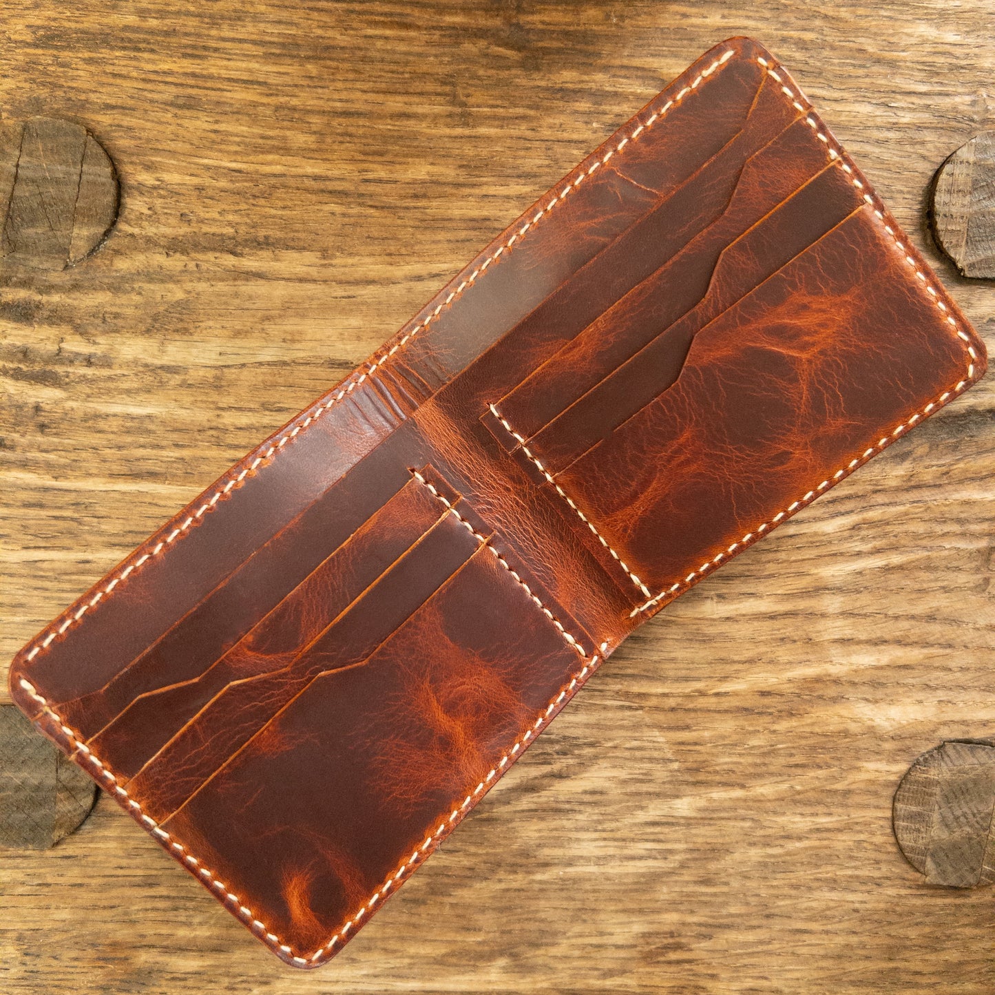 Classic Bifold Wallet - Waxy Brown