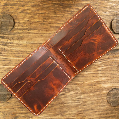 Classic Bifold Wallet - Waxy Brown