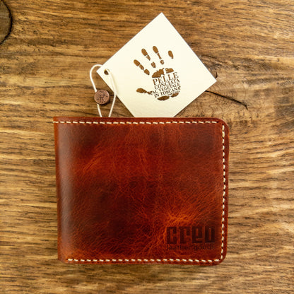 Classic Bifold Wallet - Waxy Brown