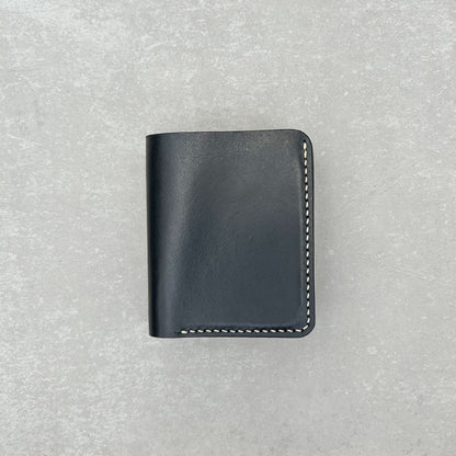 Vertical Bifold Wallet - Black